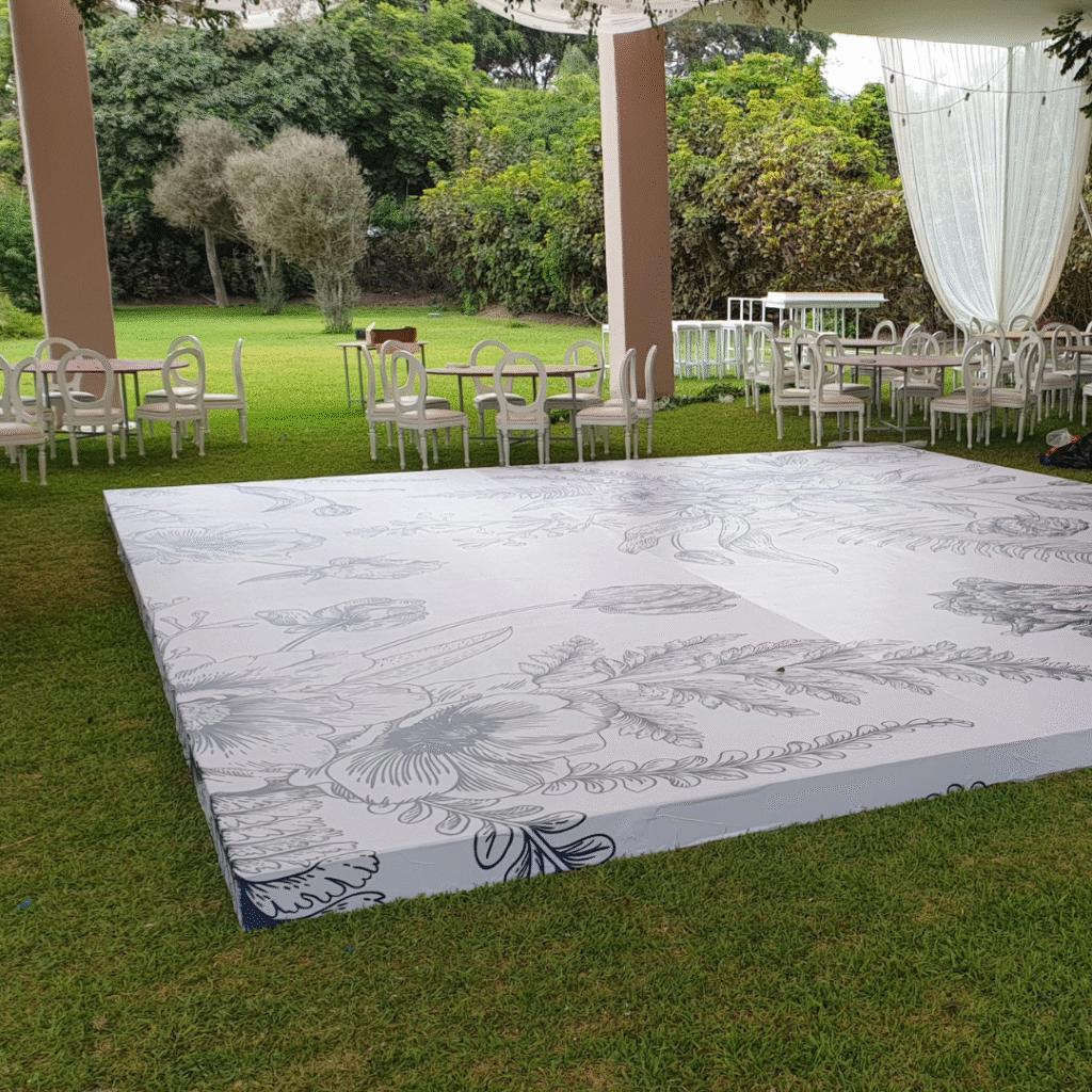 Pista floral
